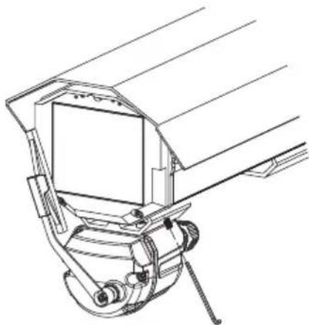 Videotec VIP6A - Installazione del kit tergicristallo sulla custodia - 6