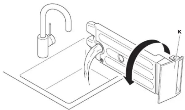 Wisberg WBDR1400A38BNB - Pour vider le réservoir d'eau : - 2
