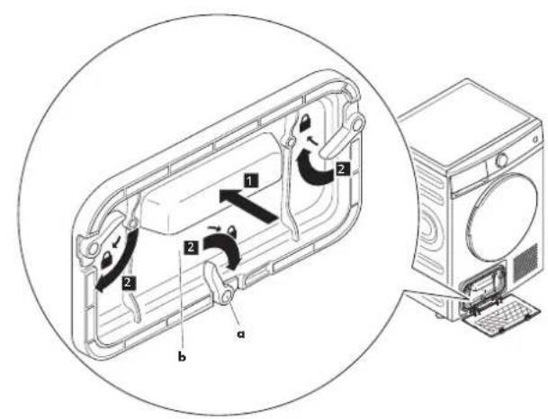 Wisberg WBDR1400A38BNB - Pour nettoyer l'échangeur de chaleur : - 4