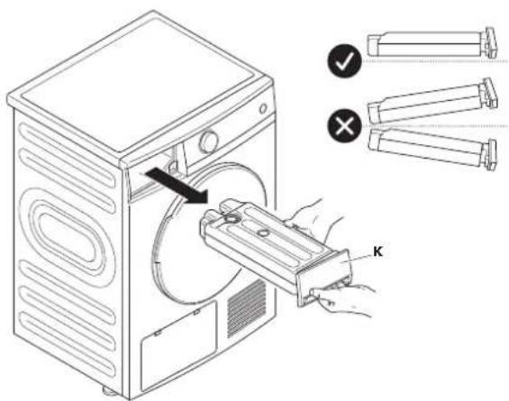 Wisberg WBDR1400A38BNB - To empty the water tank: - 1