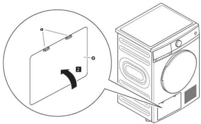 Wisberg WBDR1400A38BNB - Pour nettoyer l'échangeur de chaleur : - 5