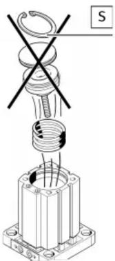 Festo DFST3220Y4AG2 - Risque de blessure due à l'éjection de composants. - 1