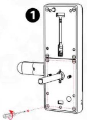 Eura ELH51H4 - USTAWIERIE ORIENTACJI - FRONT KLAMKI - 1