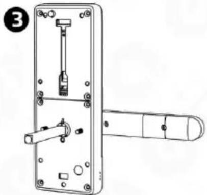 Eura ELH51H4 - RÉGLAGE DE L'ORIENTATION - AVANT DE LA POIGNée - 3
