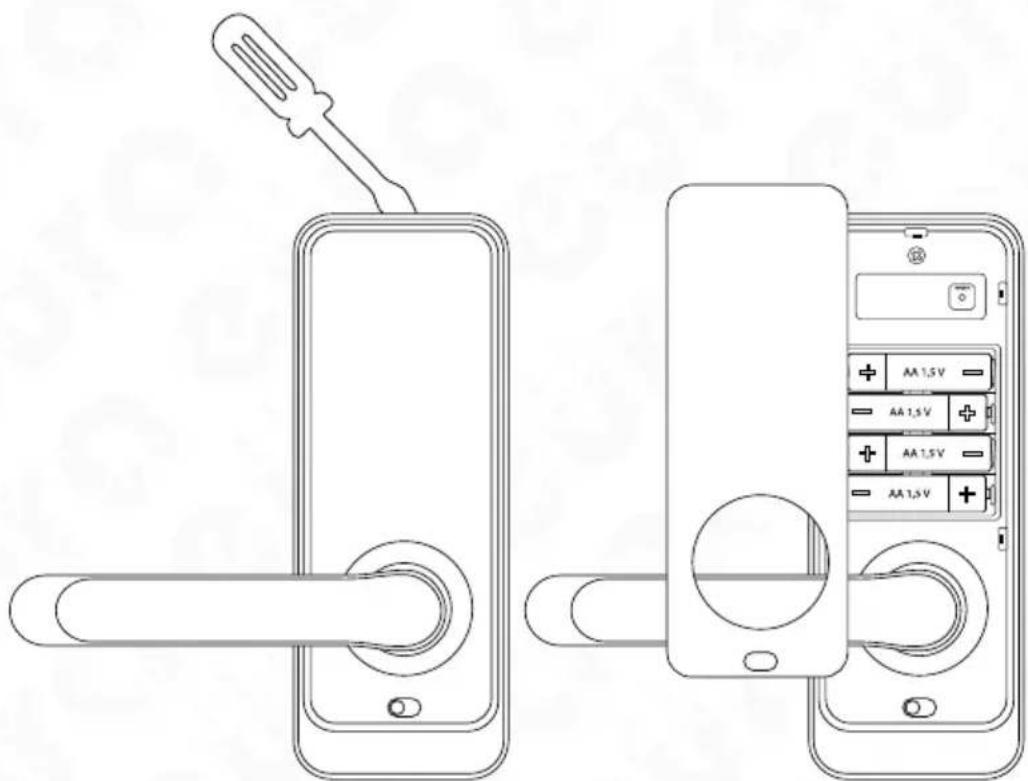 Eura ELH51H4 - MISE EN PLACE DE LA BATTERIE - 1