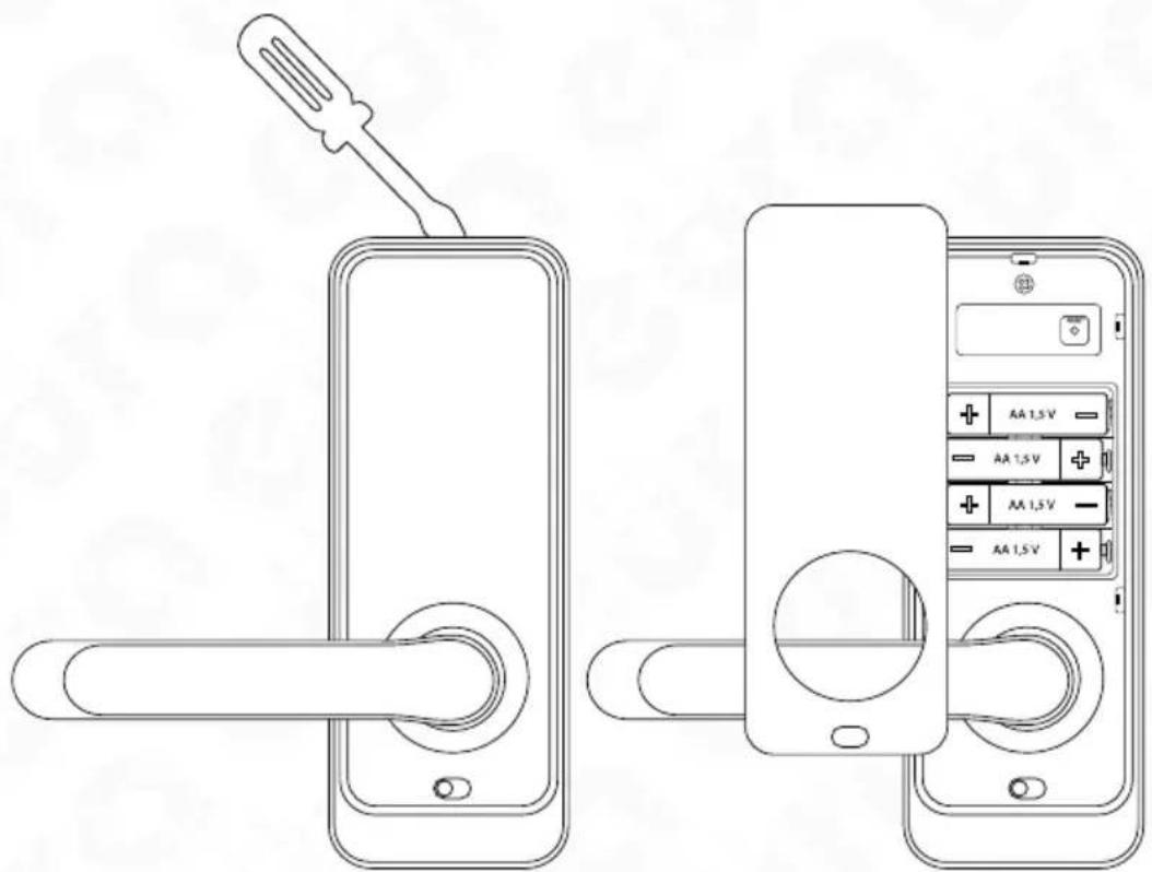 Eura ELH51H4 - INSTALLAZIONE DELLA BATTERIA - 1