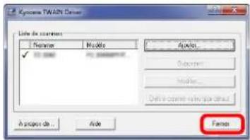 KYOCERA TASKalfa 7551ci - Terminer l'enregistrement. - 1