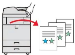 KYOCERA TASKalfa 7551ci - Enregister des documents souvent utilisés dans la machine (Boite personalisée) - 1