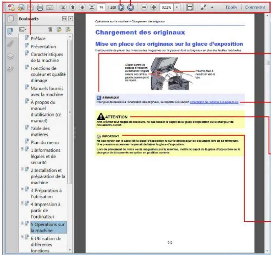 KYOCERA TASKalfa 7551ci - Conventions utilisées dans ce manuel - 1