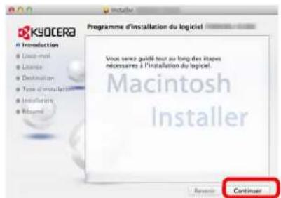 KYOCERA TASKalfa 7551ci - Installer le pilote d'imprimante. - 1