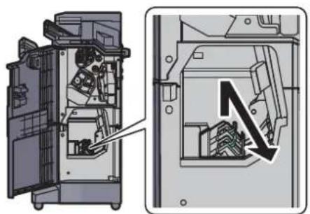 KYOCERA TASKalfa 7551ci - Remplissage des portecartouches d'agrafes B/C (option) - 3