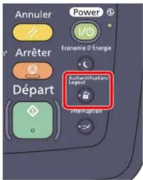 KYOCERA TASKalfa 7551ci - Déconnexion - 1