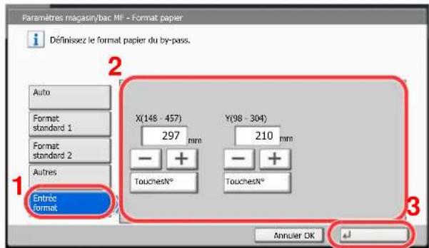 KYOCERA TASKalfa 7551ci - Configurer les paramètres. - 2