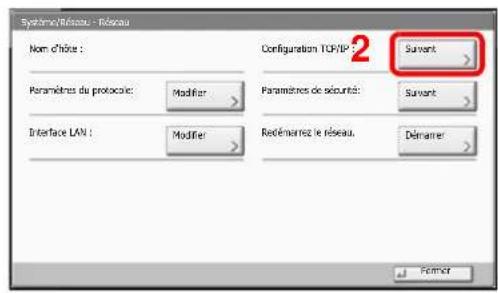 KYOCERA TASKalfa 7551ci - Afficher l'écran. - 5