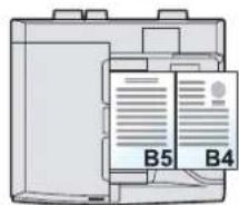 KYOCERA TASKalfa 7551ci - Exemple:B4 et B5 - 2
