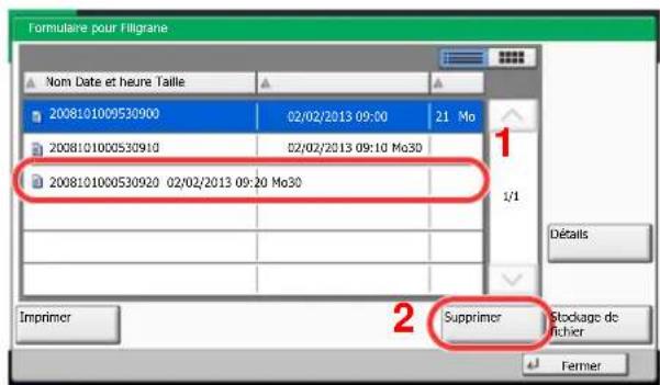 KYOCERA TASKalfa 7551ci - Supprimer les filigranes. - 1