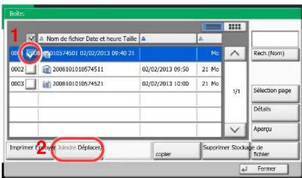 KYOCERA TASKalfa 7551ci - Envoyer le document. - 1