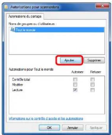 KYOCERA TASKalfa 7551ci - Configurer les paramètres d'autorisation. - 2