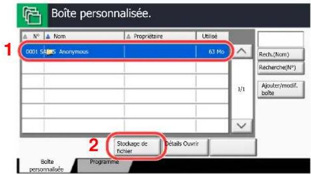 KYOCERA TASKalfa 7551ci - Stockage de documents (stocker fichier) - 4