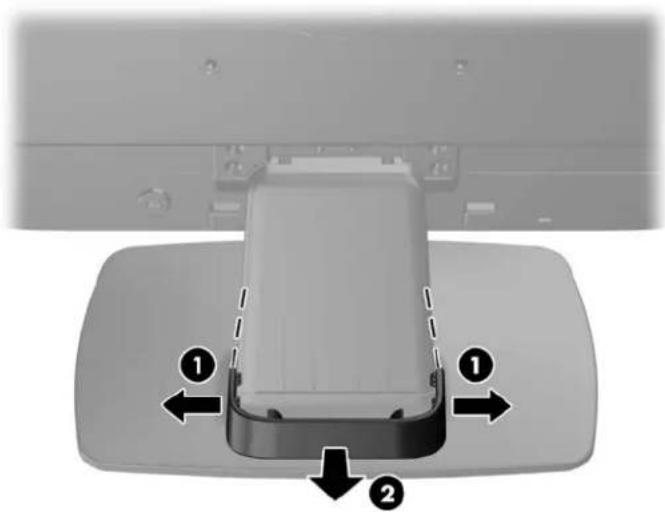 HP Compaq LE2002xm - Σύνδεση καλωδίων - 1