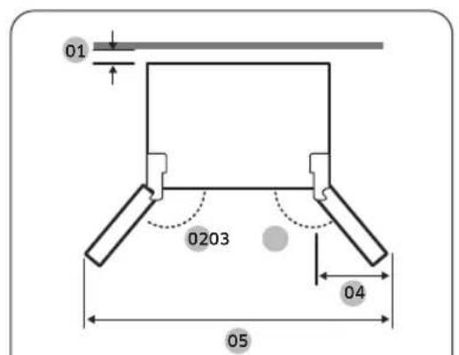 SAMSUNG RS57DG4000B4 - Folga - 2