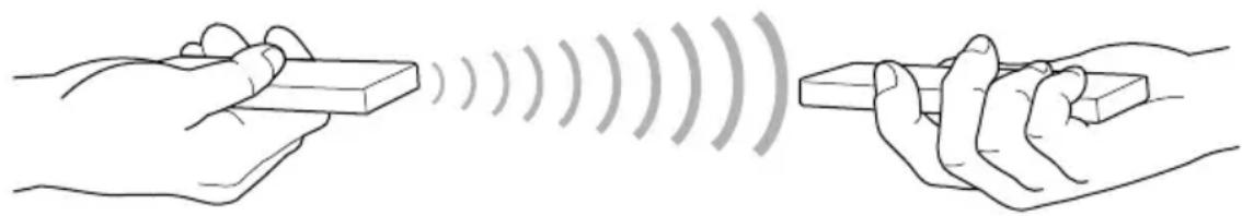 PALM m105 - Pour transmettre par infrarouge un enregistrement ou une catégorie d'enregistrements : - 1