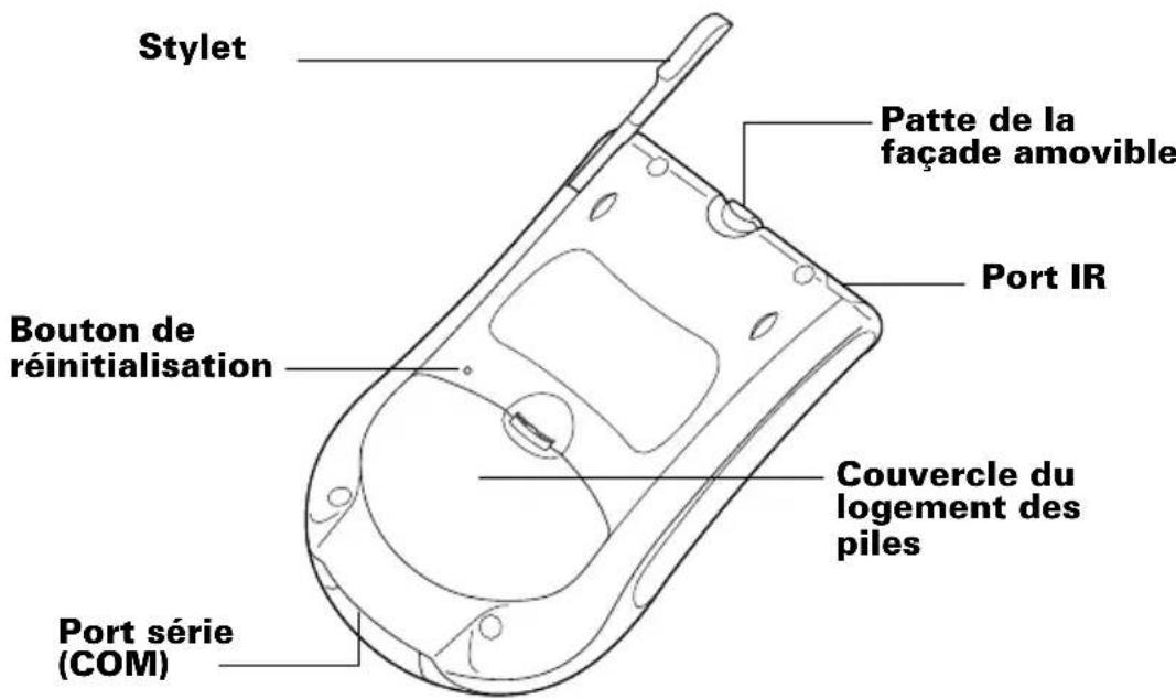 PALM m105 - Pour éteindre le rétro-éclairage : - 1