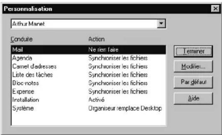 PALM m105 - Pour restaurer vos données à partir d'un ordinateur Windows après une réinitialisation matérielle : - 1