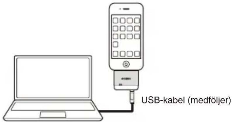 YAMAHA YITW12 - Laddning av en iPod - 1