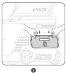 Anker EverFrost Powered Cooler 50 - Einlegendes Akkus - 1