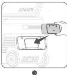 Anker EverFrost Powered Cooler 50 - Colocacion de la bateria - 3