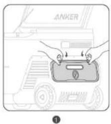 Anker EverFrost Powered Cooler 50 - De accu plaatsen - 1