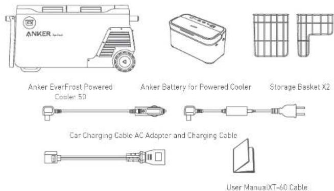 Anker EverFrost Powered Cooler 50 - What's in the Box - 1