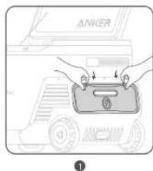 Anker EverFrost Powered Cooler 50 - Colocacion de la bateria - 1