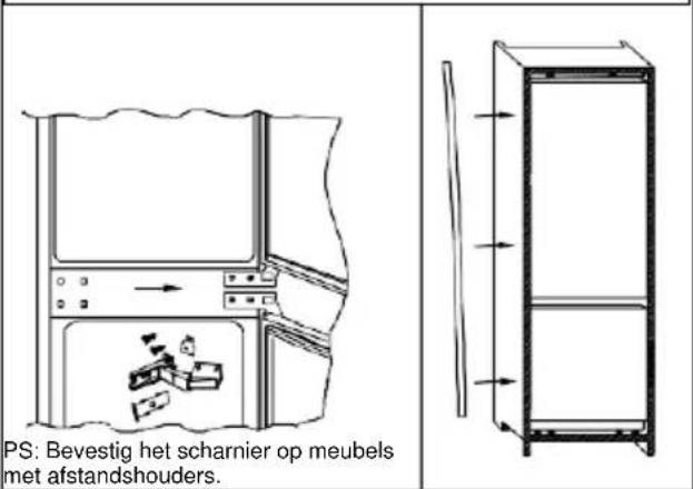 Küppersbusch FKGF9850.0i - Installatie-instructie(FIX scharnier) - 2