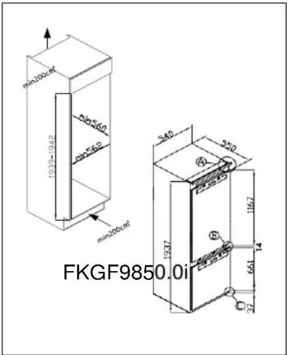 Küppersbusch FKGF9850.0i - Desenhode instalacao o - 3