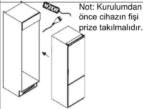 Küppersbusch FKGF9850.0i - Kurulum talimati(FIX menteş) - 1