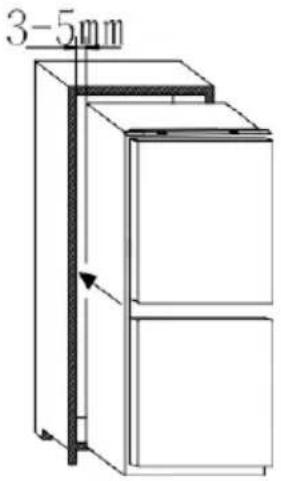Küppersbusch FKGF9850.0i - Kurulum talimatı (surgülü menteş) - 1
