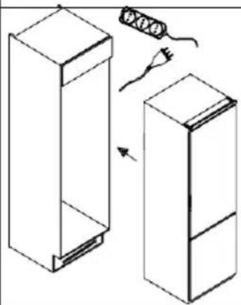 Küppersbusch FKGF9850.0i - Instrucciones de instalación (bisagra FIJA) - 1