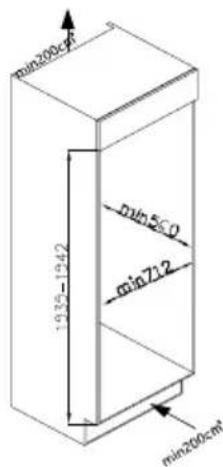 Küppersbusch FKGF9850.0i - Kurulum Çüzimi - 5