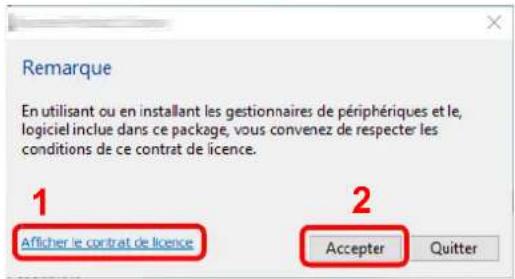KYOCERA ECOSYS P4135dn - Afficher l'écran. - 1