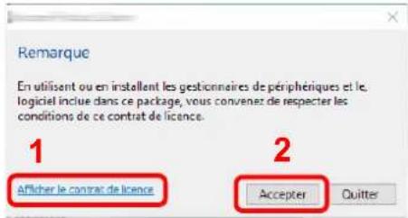 KYOCERA ECOSYS P4135dn - Afficher l'écran. - 1