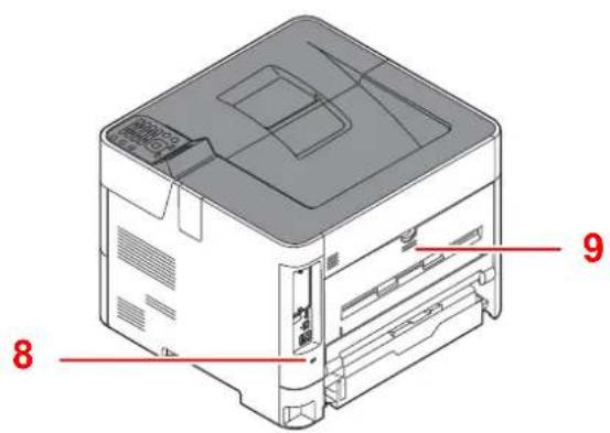 KYOCERA ECOSYS P4135dn - Extérieur de la machine - 2
