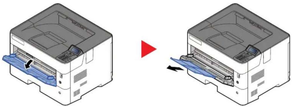 KYOCERA ECOSYS P4135dn - Charger du papier. - 1