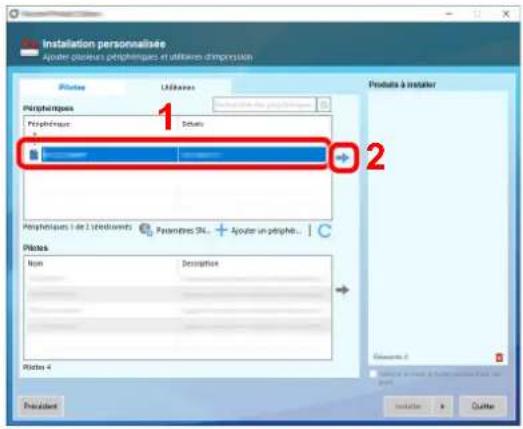 KYOCERA ECOSYS P4135dn - Installer le logiciel. - 1