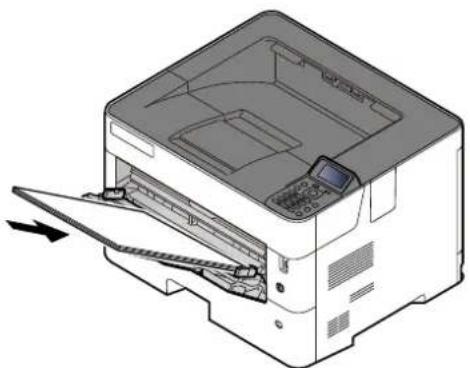 KYOCERA ECOSYS P4135dn - Charger du papier. - 1