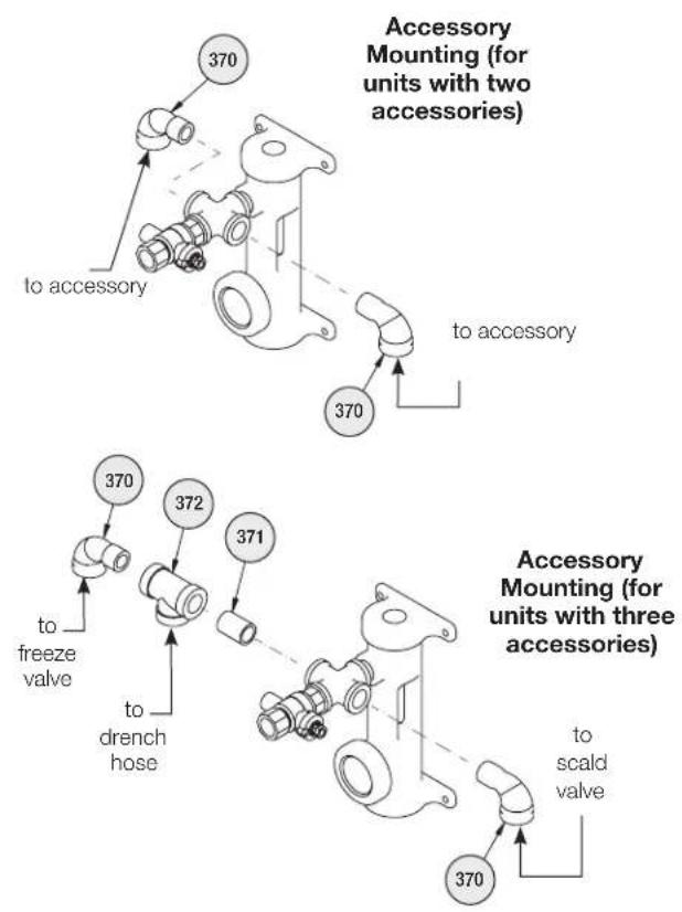 Bradley S19214EW - Service Parts and Parts List — Base and Drain - 4