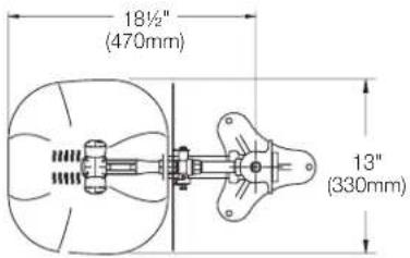 Bradley S19214EW - Dimensions - 3