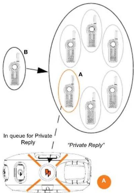 MOTOROLA DLR1020 - How Private Reply Works - 3