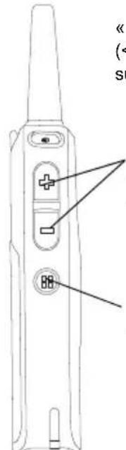 MOTOROLA DLR1020 - Top button (bouton supérieur) - options du sous-menu - 2